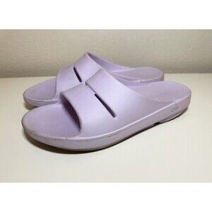 Oofos Ooahh Lavender Purple Slide Sandals Recovery Men’s Size 11 Women’s‎ 13